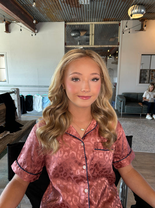 Bride and Bridal party hair and makeup