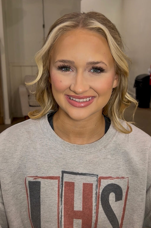 Bride and Bridal party hair and makeup