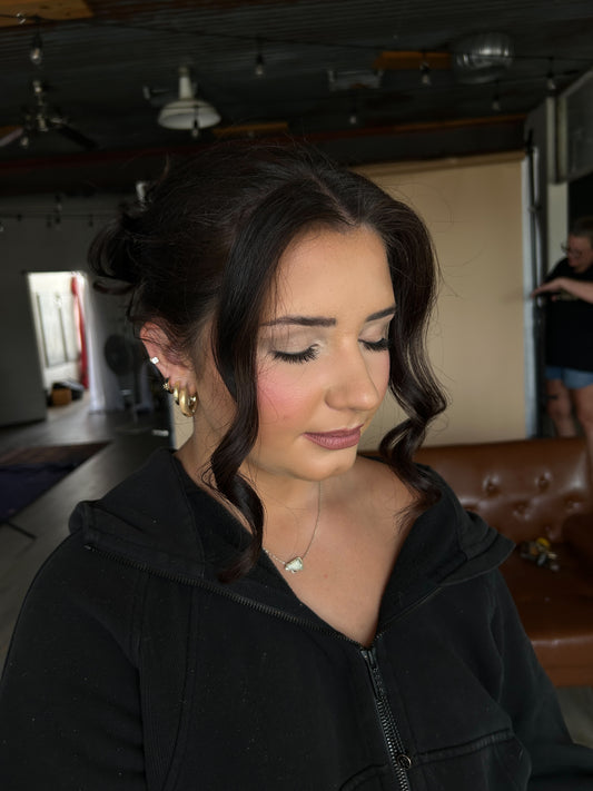 Bride and Bridal party hair and makeup